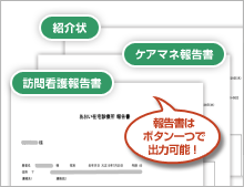 電子カルテと地図を組み合わせたスピーディな訪問先確認